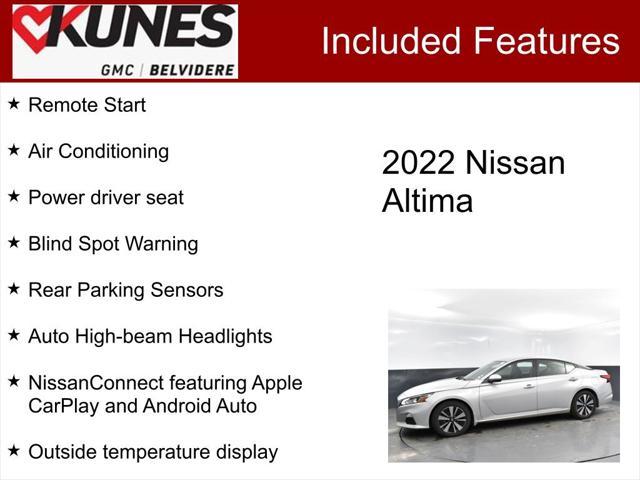 used 2022 Nissan Altima car, priced at $19,900