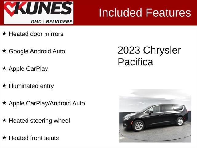 used 2023 Chrysler Pacifica car, priced at $23,000