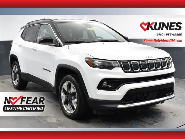 used 2022 Jeep Compass car, priced at $21,000