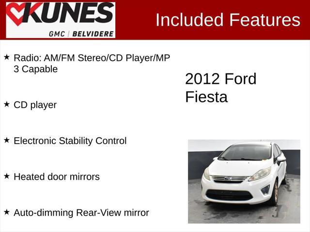 used 2012 Ford Fiesta car, priced at $8,000