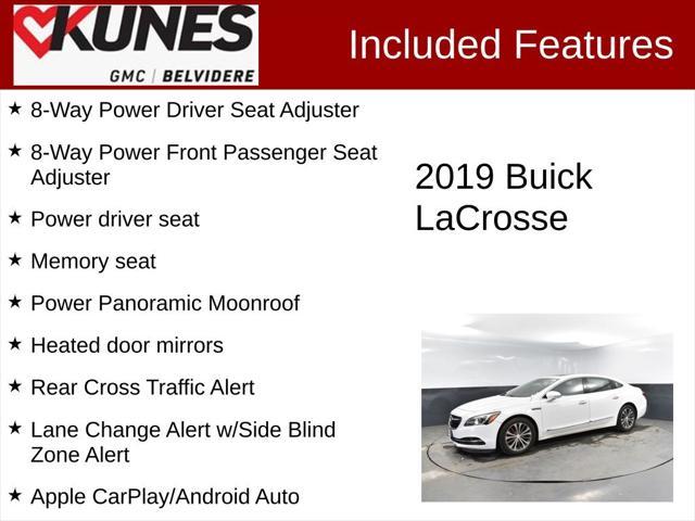 used 2019 Buick LaCrosse car, priced at $20,000