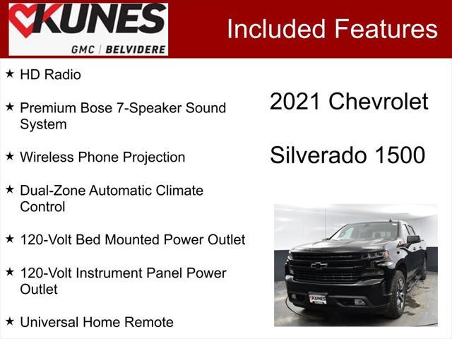 used 2021 Chevrolet Silverado 1500 car, priced at $35,000