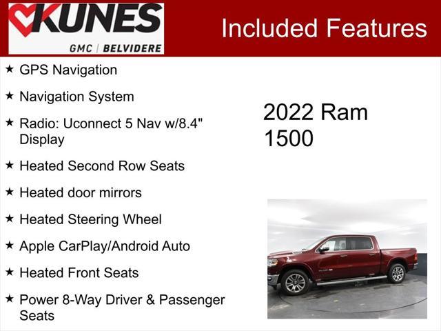 used 2022 Ram 1500 car, priced at $46,180