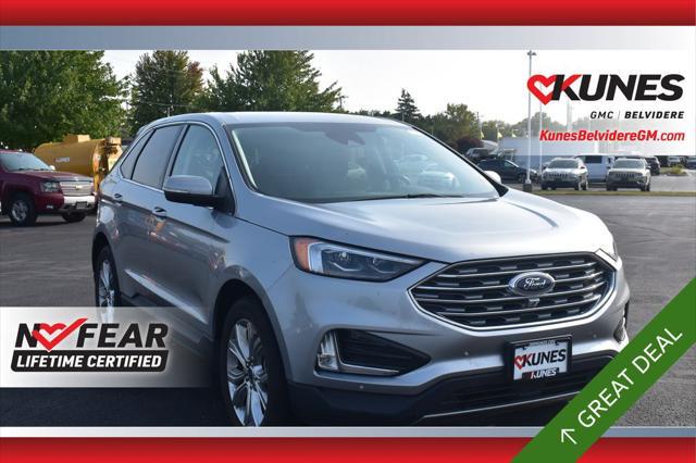 used 2022 Ford Edge car, priced at $22,000