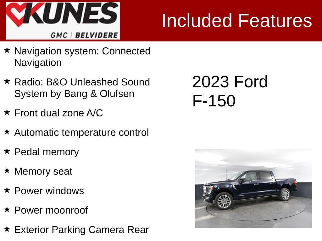 used 2023 Ford F-150 car, priced at $52,900