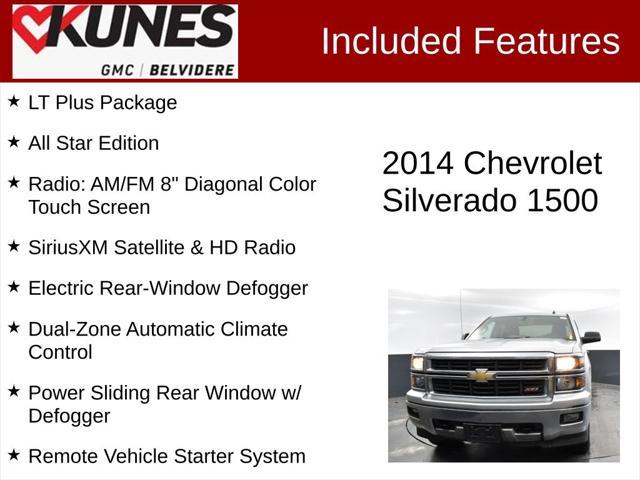 used 2014 Chevrolet Silverado 1500 car, priced at $16,500