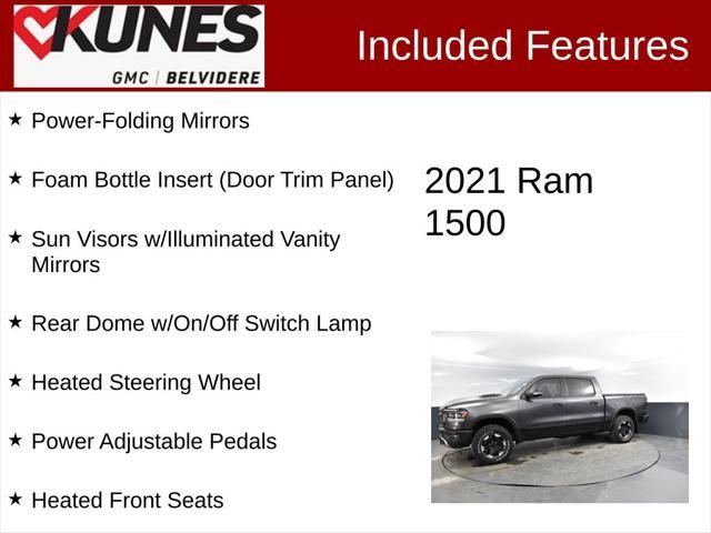 used 2021 Ram 1500 car, priced at $38,000