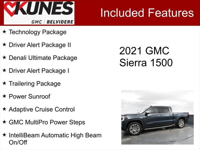 used 2021 GMC Sierra 1500 car, priced at $38,000