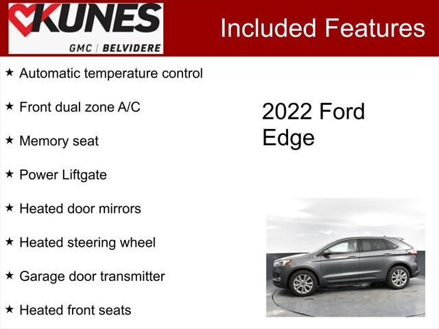 used 2022 Ford Edge car, priced at $21,500