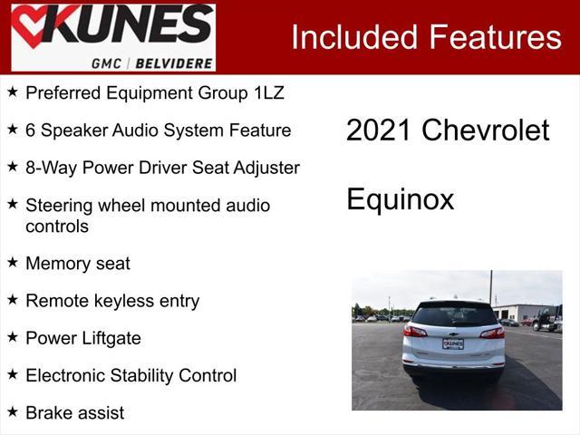 used 2021 Chevrolet Equinox car, priced at $22,300