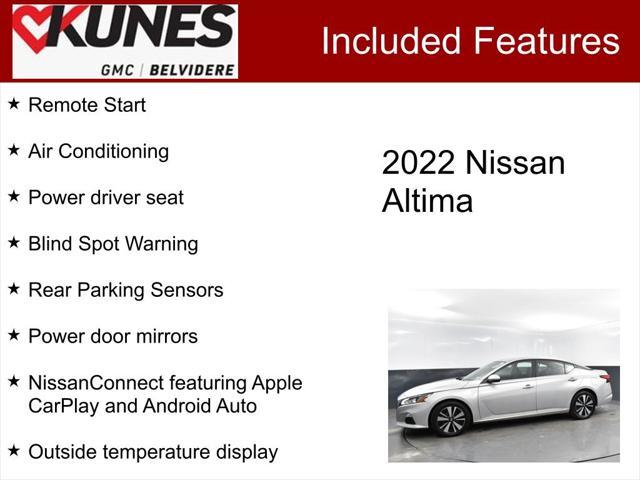 used 2022 Nissan Altima car, priced at $19,900