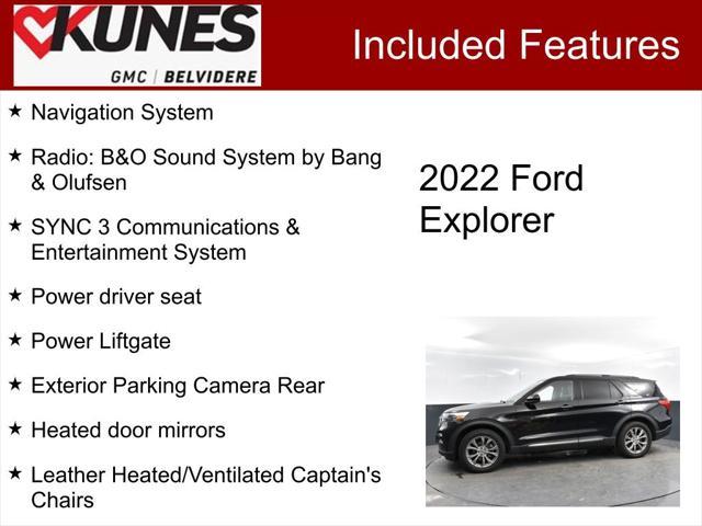 used 2022 Ford Explorer car, priced at $26,500