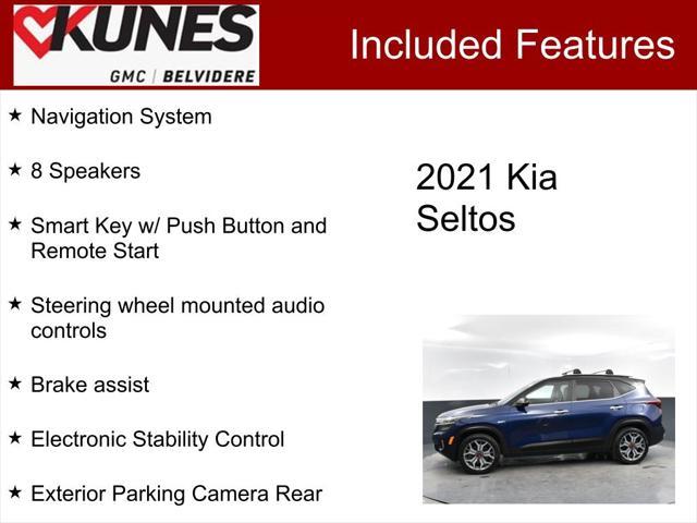 used 2021 Kia Seltos car, priced at $20,500