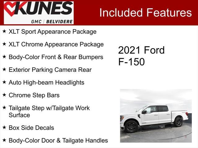 used 2021 Ford F-150 car, priced at $29,100