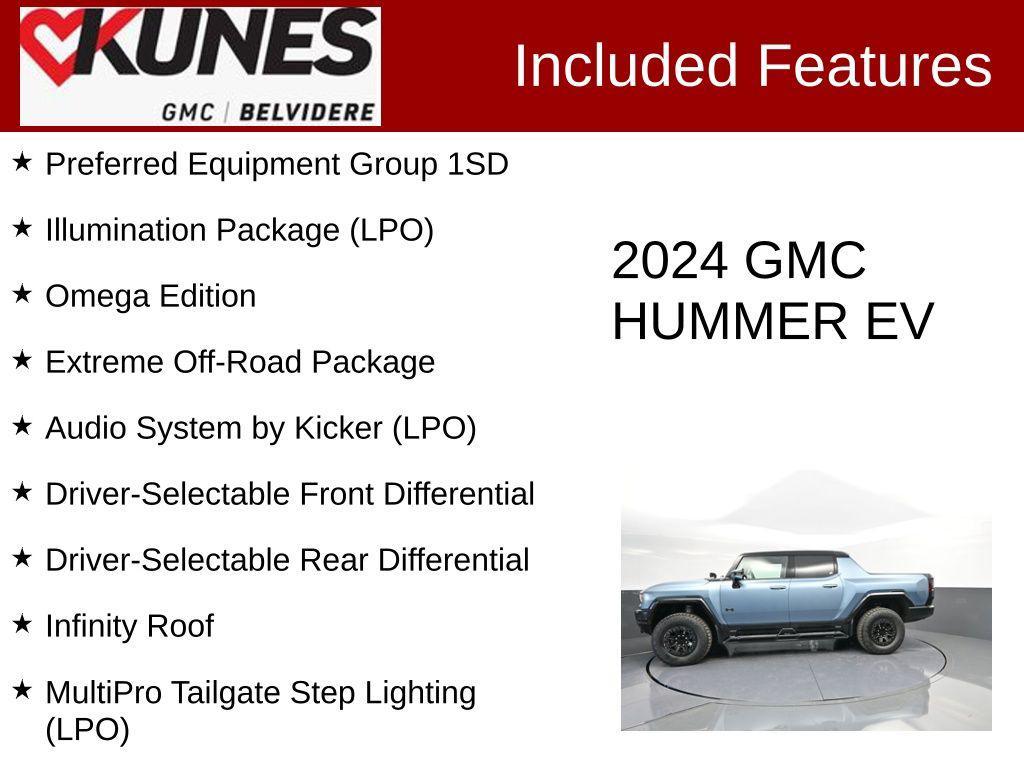 used 2024 GMC HUMMER EV Pickup car, priced at $96,000