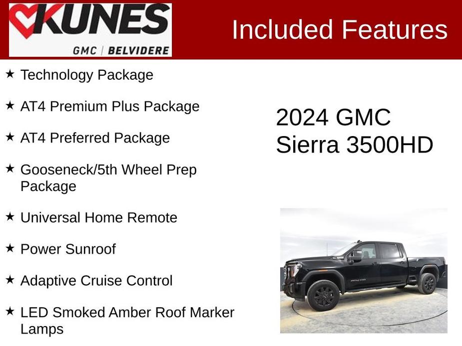 used 2024 GMC Sierra 3500 car, priced at $81,995