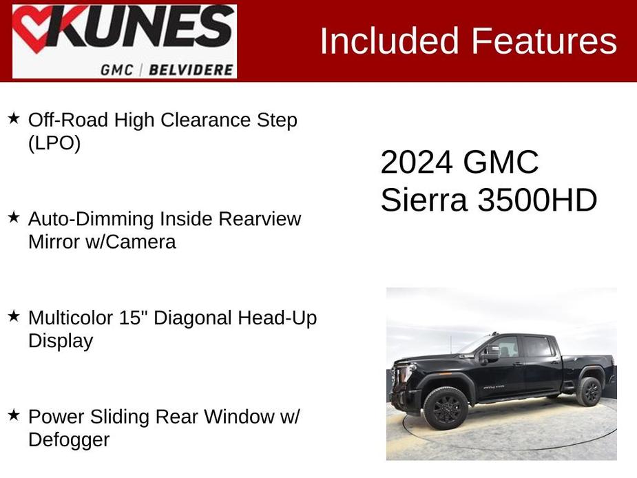 used 2024 GMC Sierra 3500 car, priced at $81,995