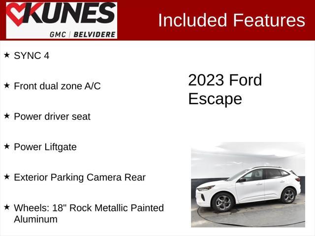 used 2023 Ford Escape car, priced at $20,500