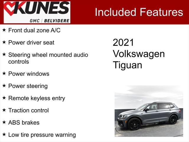 used 2021 Volkswagen Tiguan car, priced at $20,500