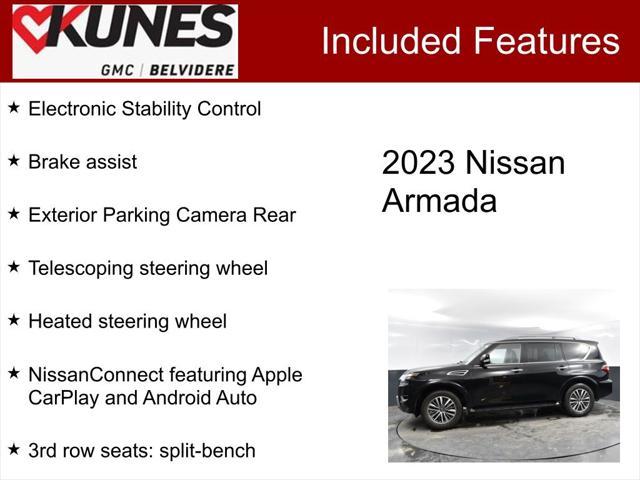 used 2023 Nissan Armada car, priced at $32,400