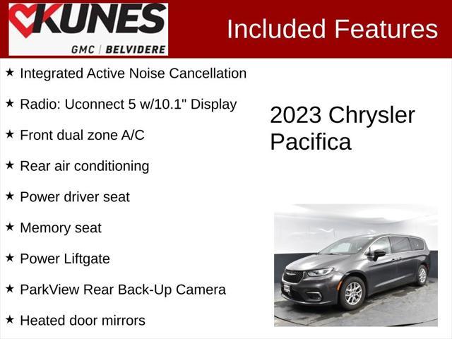 used 2023 Chrysler Pacifica car, priced at $24,000