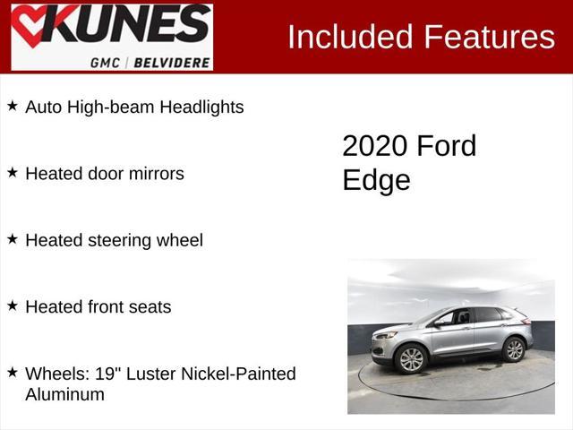 used 2020 Ford Edge car, priced at $19,000