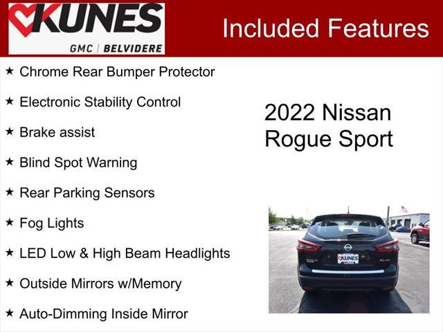 used 2022 Nissan Rogue Sport car, priced at $22,000