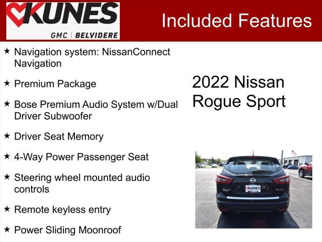 used 2022 Nissan Rogue Sport car, priced at $22,000