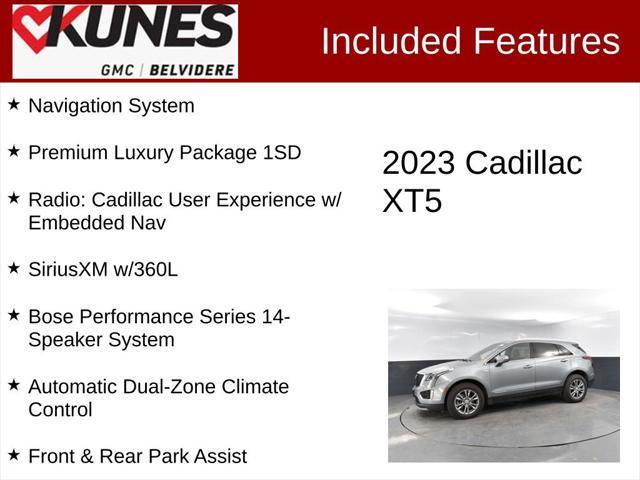 used 2023 Cadillac XT5 car, priced at $29,800