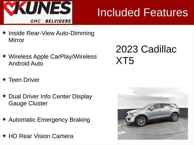 used 2023 Cadillac XT5 car, priced at $29,800