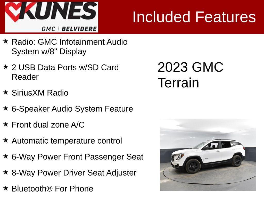 used 2023 GMC Terrain car, priced at $23,989