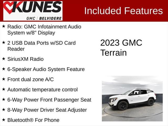 used 2023 GMC Terrain car, priced at $25,500