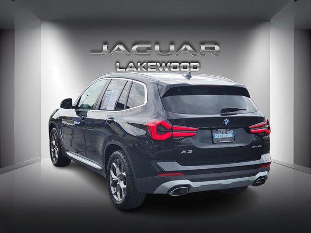 used 2022 BMW X3 car, priced at $32,300