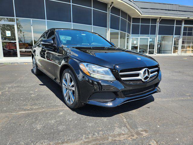 used 2018 Mercedes-Benz C-Class car, priced at $18,200