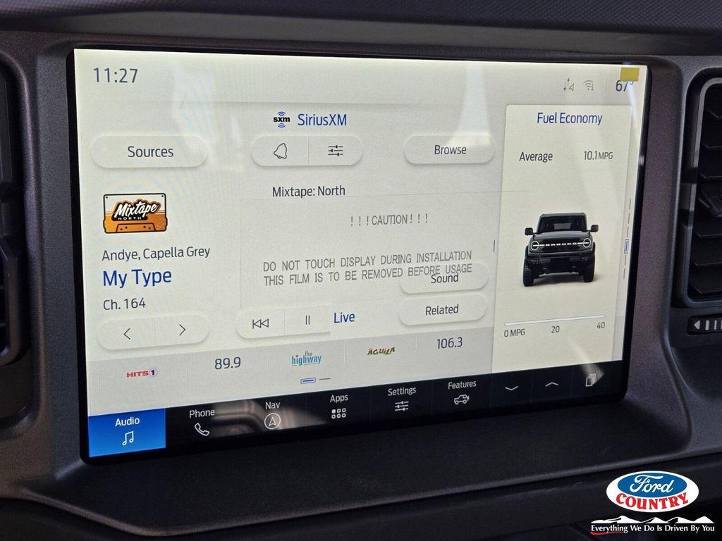 new 2025 Ford Bronco car, priced at $51,745