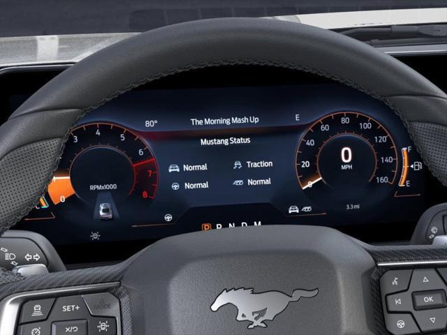 new 2025 Ford Mustang car, priced at $66,105