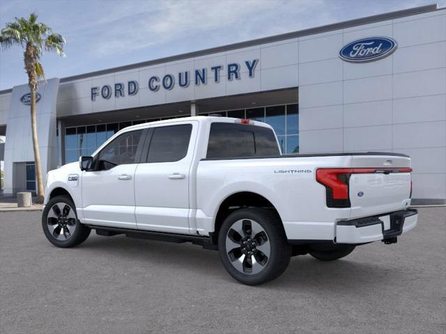 new 2025 Ford F-150 Lightning car, priced at $87,960
