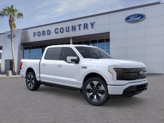 new 2025 Ford F-150 Lightning car, priced at $87,960