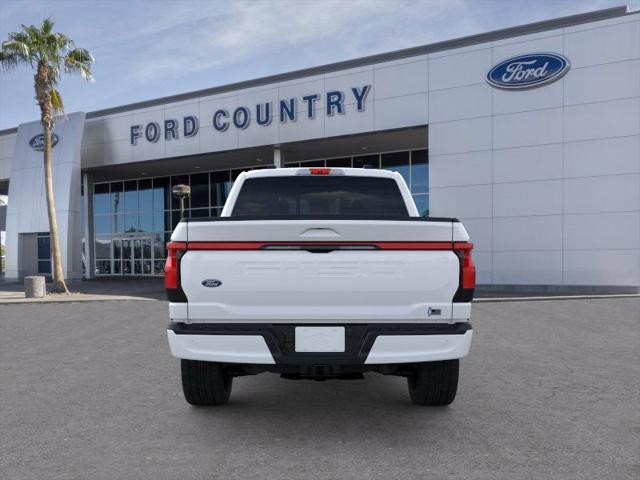 new 2025 Ford F-150 Lightning car, priced at $87,960