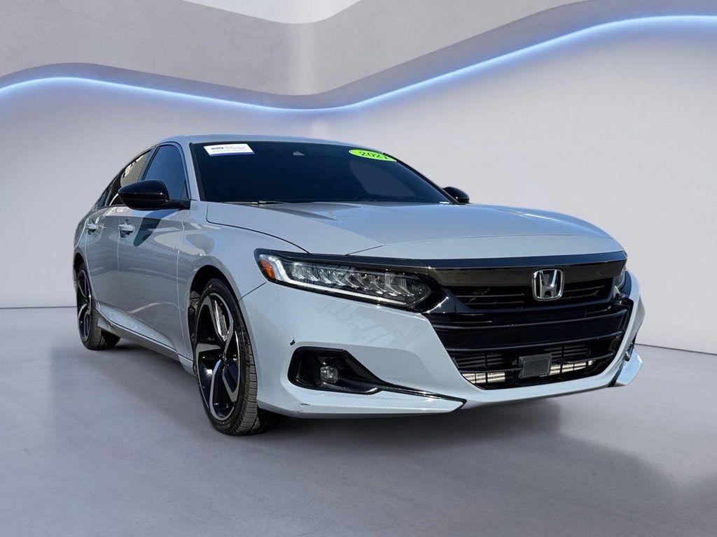 used 2021 Honda Accord car, priced at $25,643