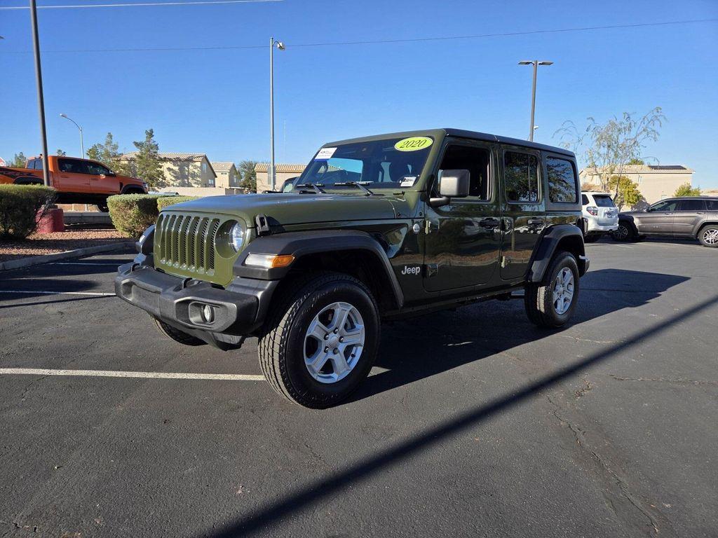 used 2020 Jeep Wrangler Unlimited car, priced at $22,994