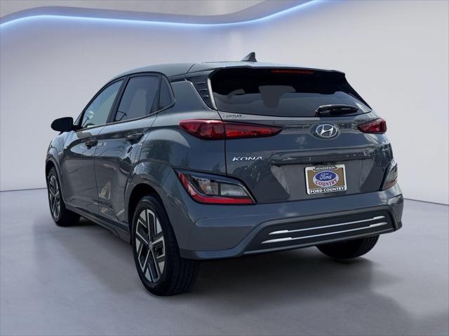 used 2022 Hyundai Kona EV car, priced at $18,595