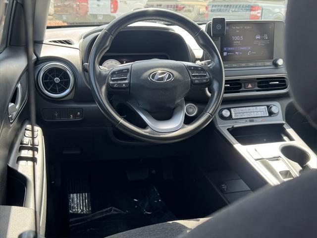 used 2022 Hyundai Kona EV car, priced at $18,595