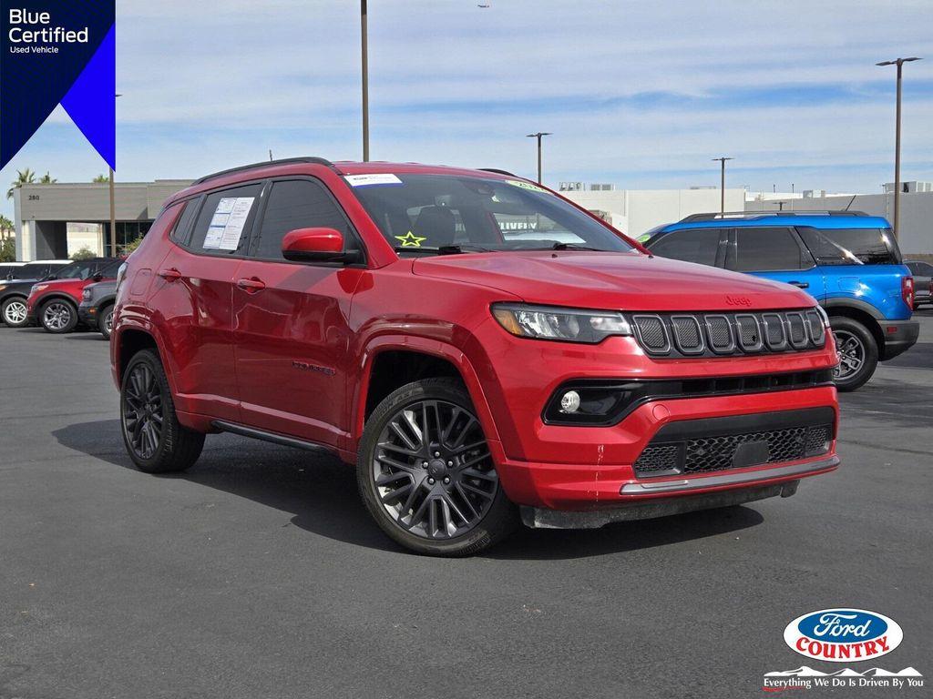 used 2022 Jeep Compass car, priced at $20,500