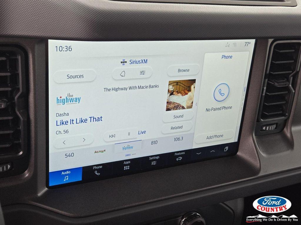 new 2025 Ford Bronco car, priced at $50,174