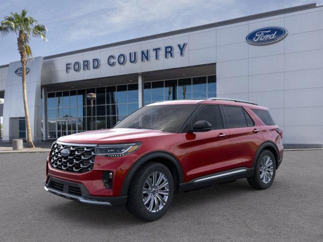 new 2025 Ford Explorer car, priced at $57,334