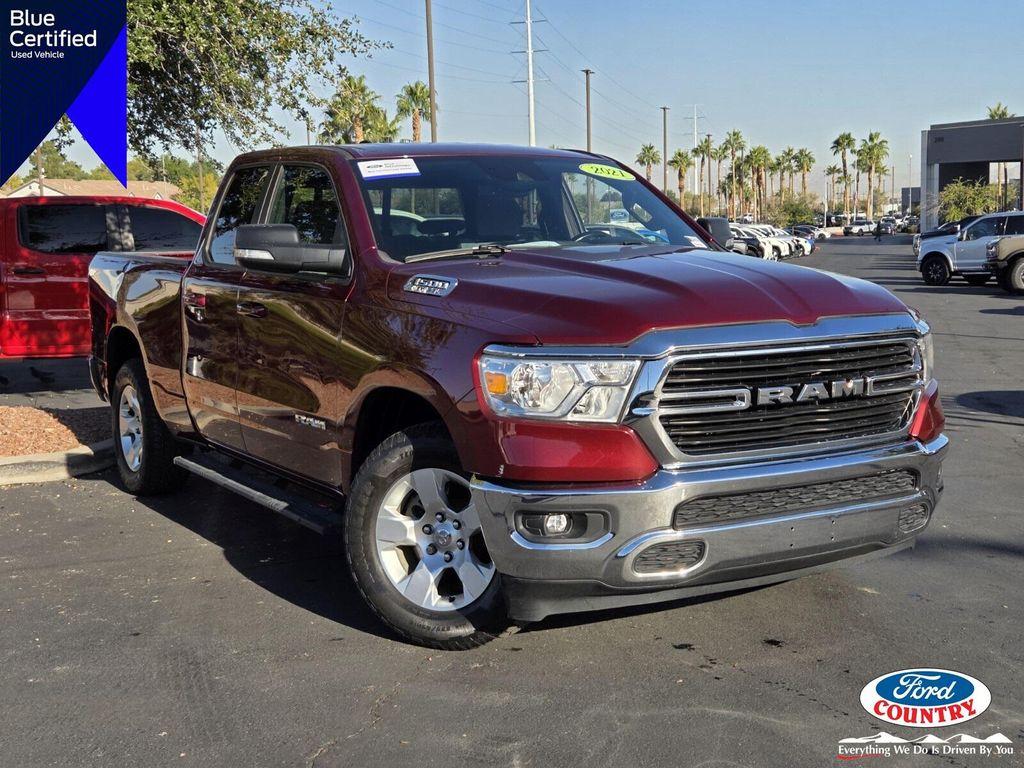 used 2021 Ram 1500 car, priced at $23,999