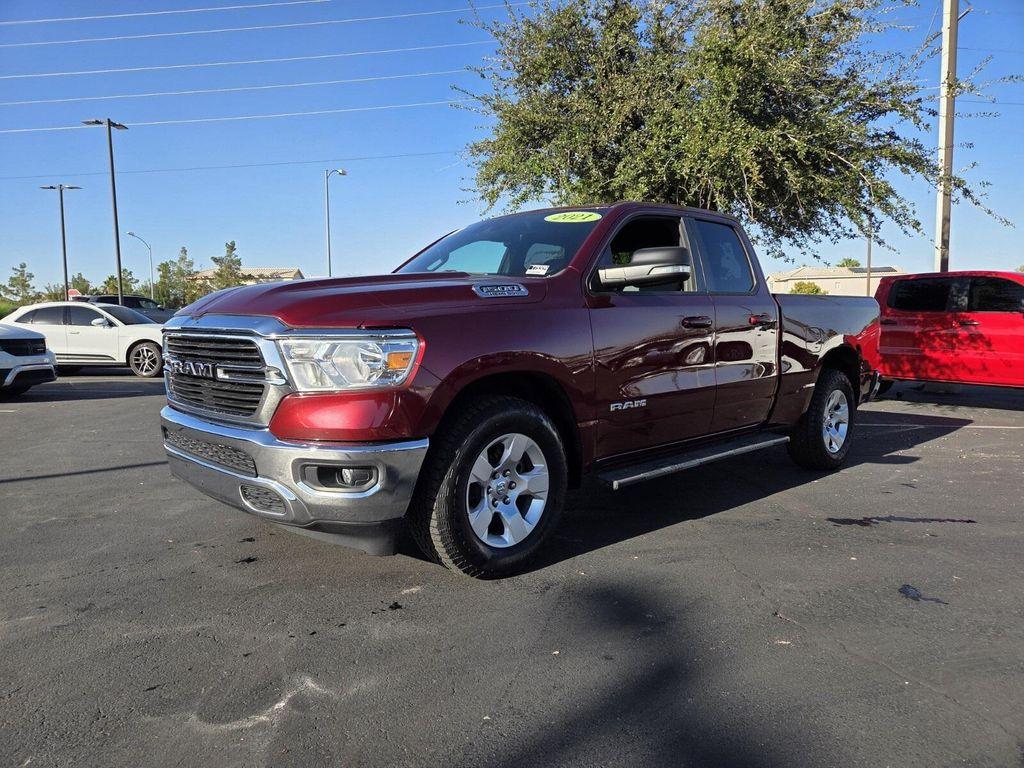 used 2021 Ram 1500 car, priced at $23,999