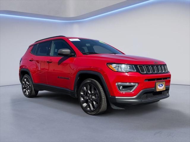 used 2021 Jeep Compass car, priced at $17,695