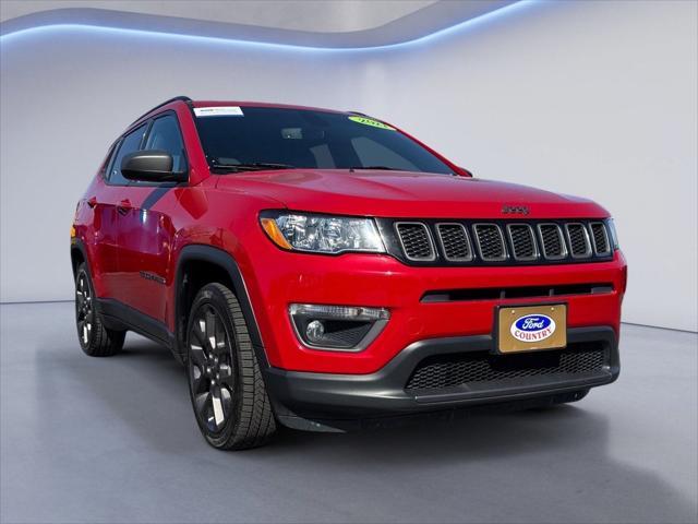 used 2021 Jeep Compass car, priced at $17,695